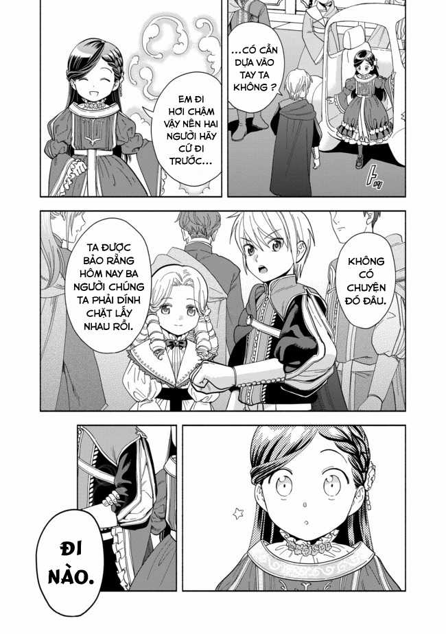 Honzuki no Gekokujou: Dai 4-bu Kizoku-in no toshokan o sukutai! Chapter 3 trang 4