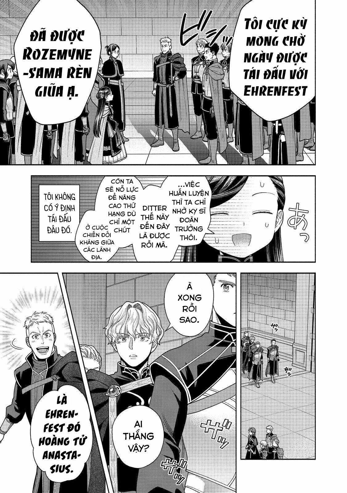 Honzuki no Gekokujou: Dai 4-bu Kizoku-in no toshokan o sukutai! Chapter 30 trang 27