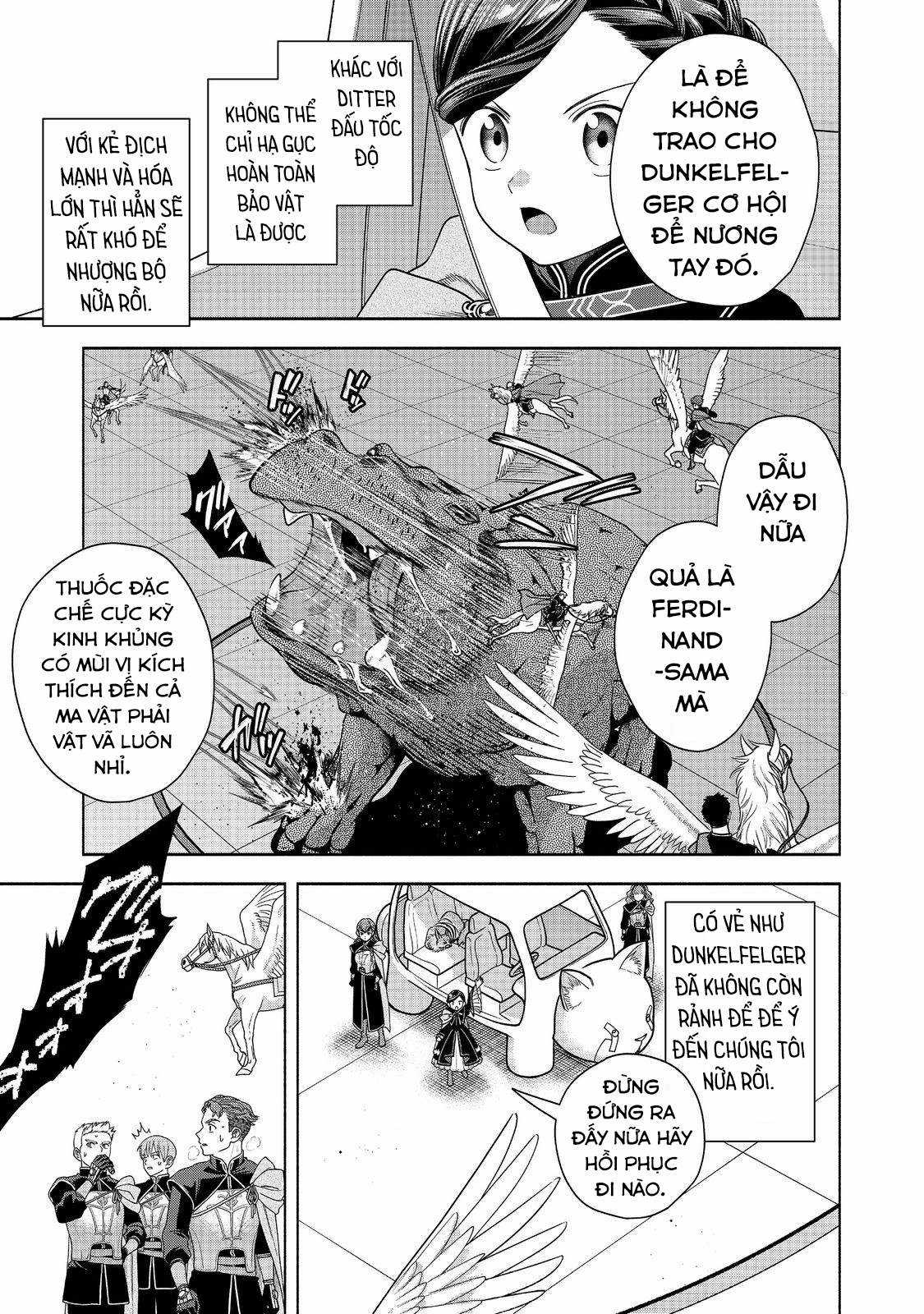 Honzuki no Gekokujou: Dai 4-bu Kizoku-in no toshokan o sukutai! Chapter 30 trang 8