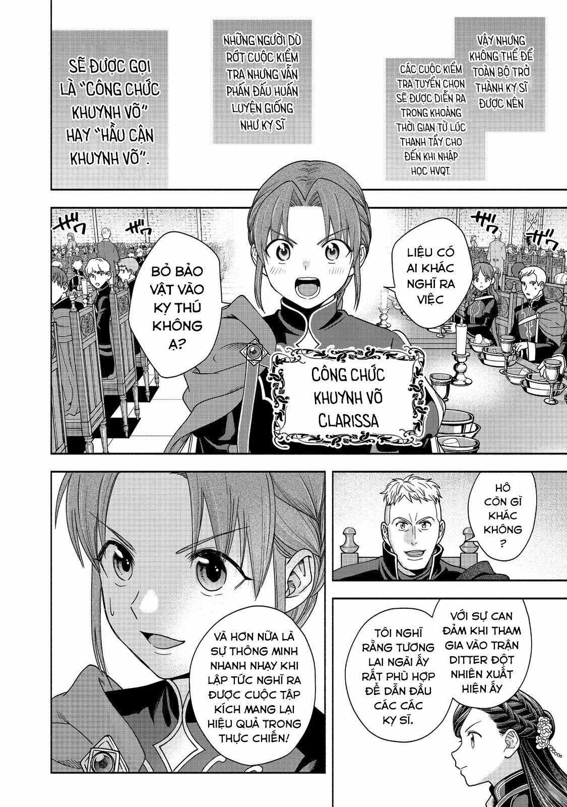 Honzuki no Gekokujou: Dai 4-bu Kizoku-in no toshokan o sukutai! Chapter 31 trang 11