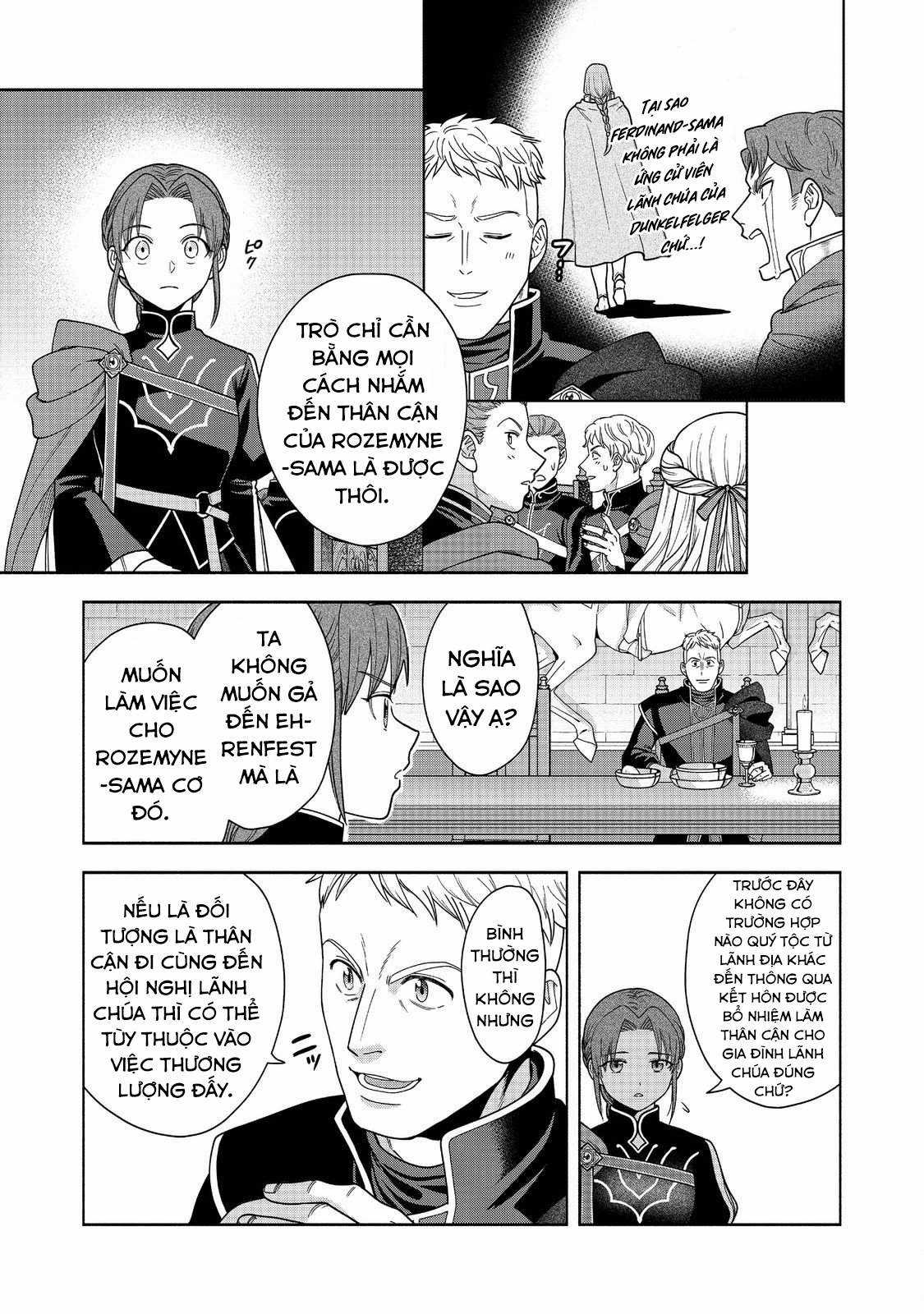 Honzuki no Gekokujou: Dai 4-bu Kizoku-in no toshokan o sukutai! Chapter 31 trang 16