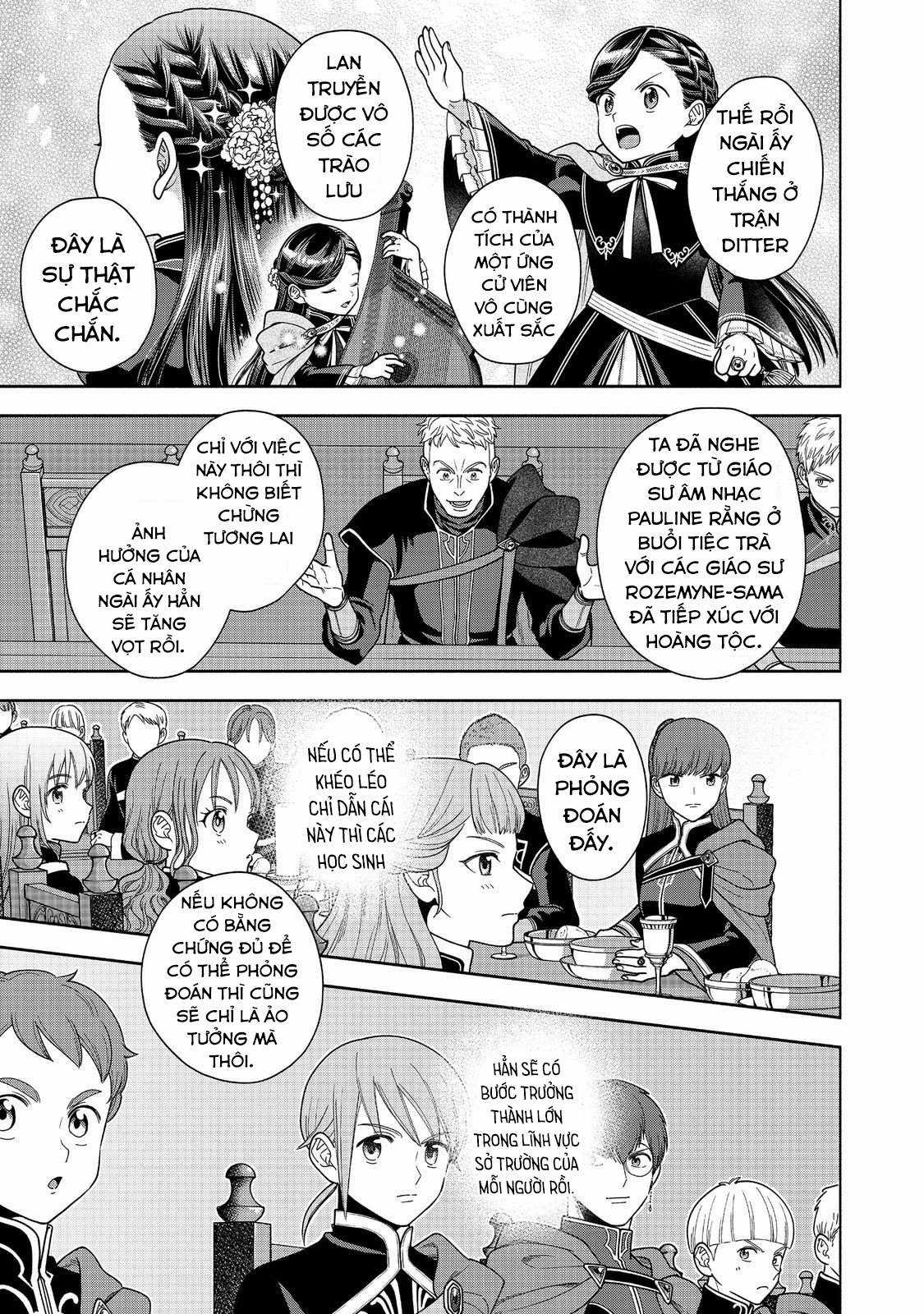 Honzuki no Gekokujou: Dai 4-bu Kizoku-in no toshokan o sukutai! Chapter 31 trang 18