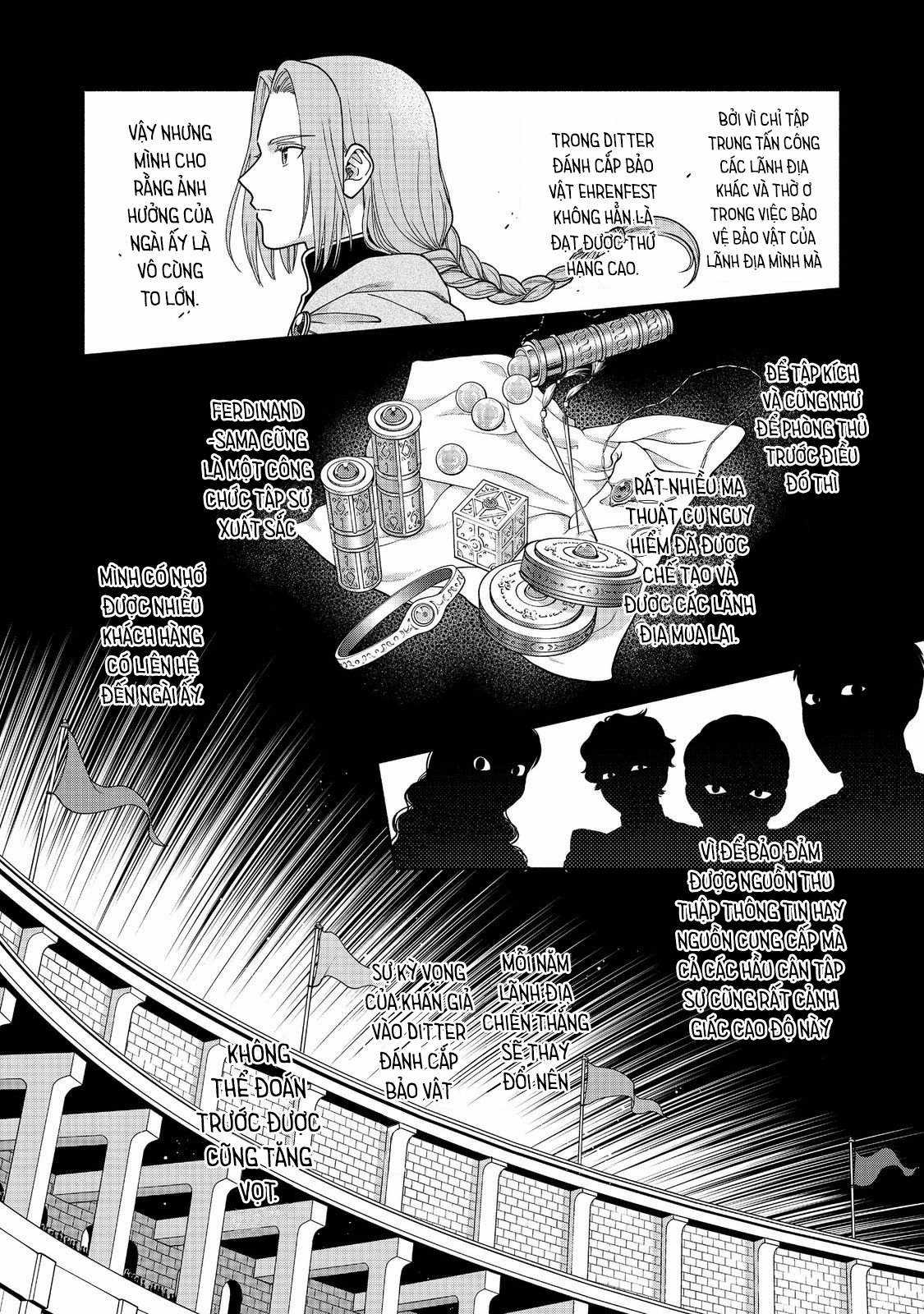 Honzuki no Gekokujou: Dai 4-bu Kizoku-in no toshokan o sukutai! Chapter 31 trang 9