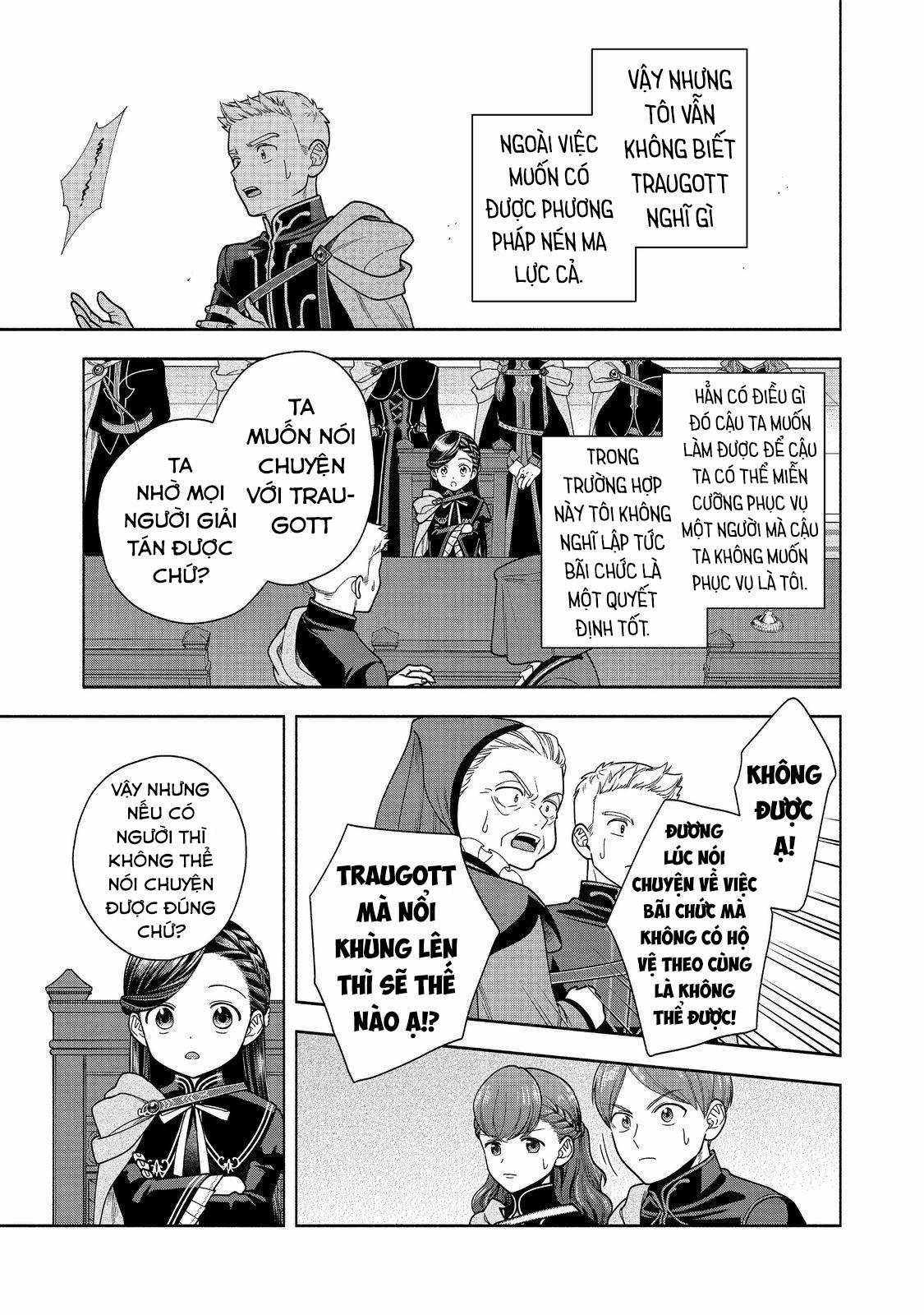 Honzuki no Gekokujou: Dai 4-bu Kizoku-in no toshokan o sukutai! Chapter 33 trang 10