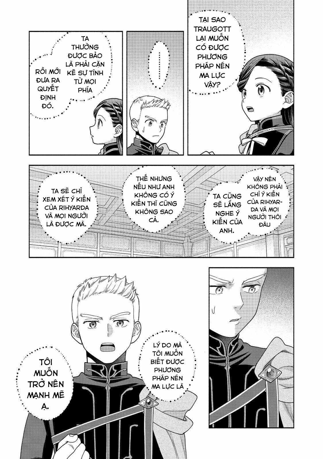 Honzuki no Gekokujou: Dai 4-bu Kizoku-in no toshokan o sukutai! Chapter 33 trang 12