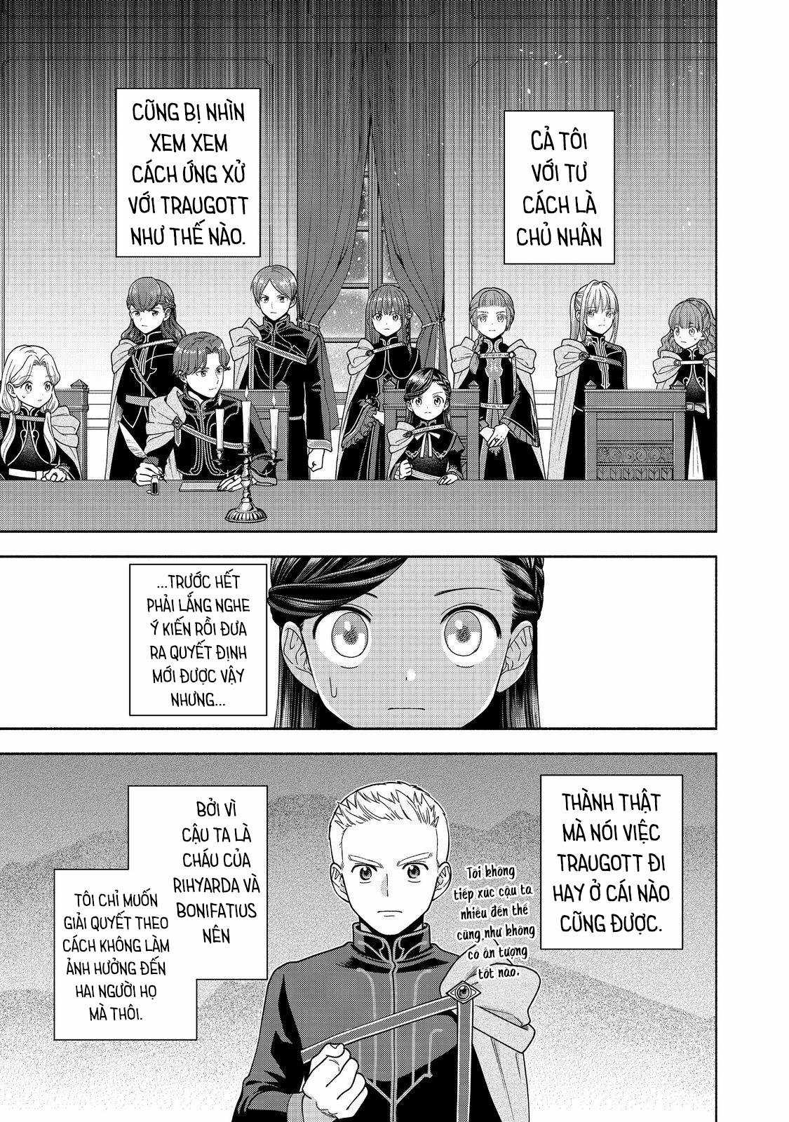 Honzuki no Gekokujou: Dai 4-bu Kizoku-in no toshokan o sukutai! Chapter 33 trang 14
