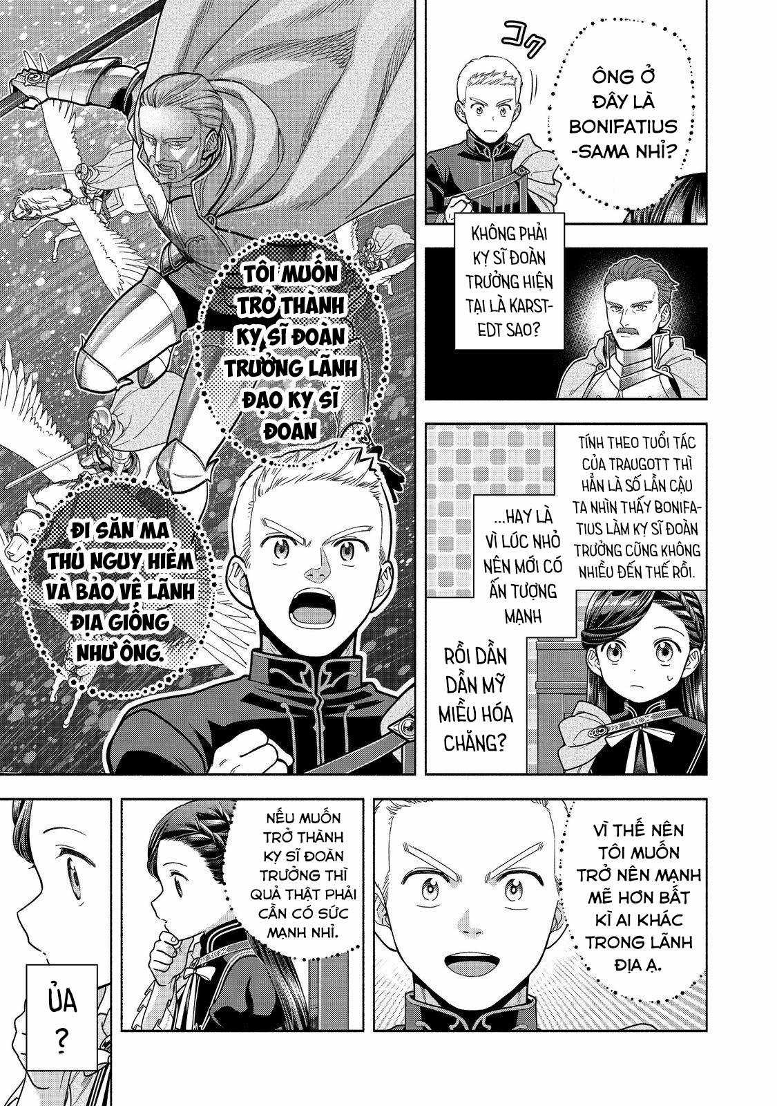 Honzuki no Gekokujou: Dai 4-bu Kizoku-in no toshokan o sukutai! Chapter 33 trang 16