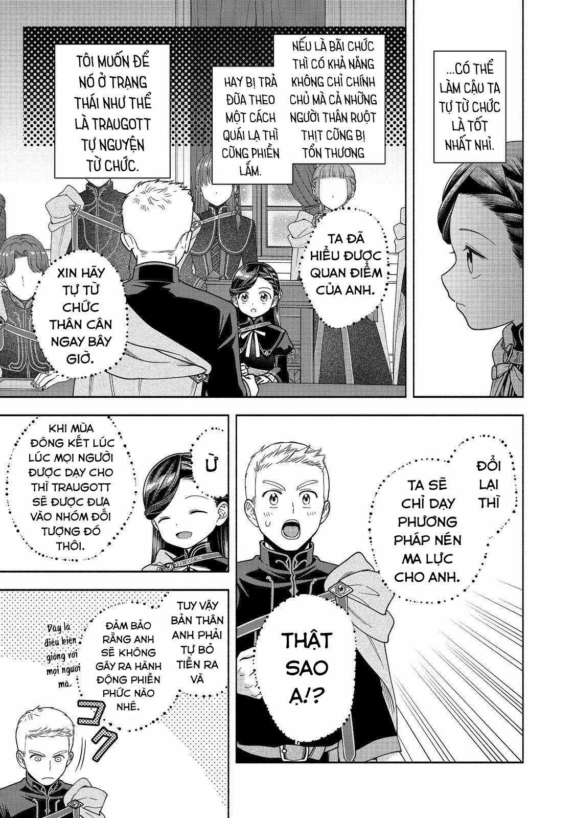 Honzuki no Gekokujou: Dai 4-bu Kizoku-in no toshokan o sukutai! Chapter 33 trang 24