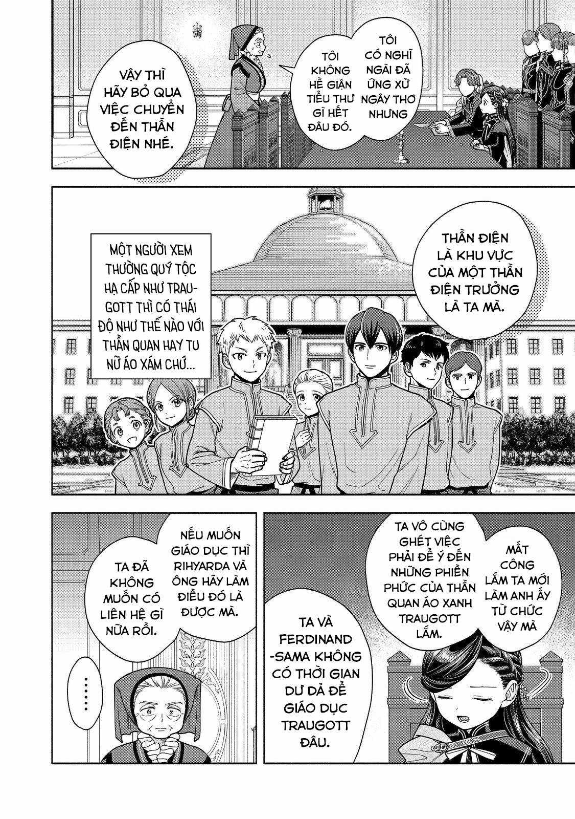 Honzuki no Gekokujou: Dai 4-bu Kizoku-in no toshokan o sukutai! Chapter 33 trang 35