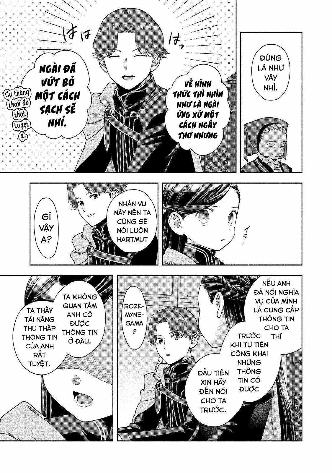 Honzuki no Gekokujou: Dai 4-bu Kizoku-in no toshokan o sukutai! Chapter 33 trang 36