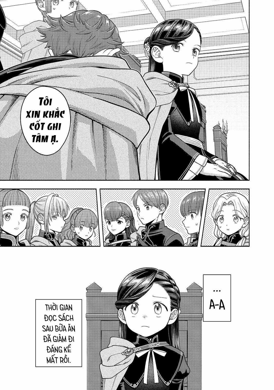 Honzuki no Gekokujou: Dai 4-bu Kizoku-in no toshokan o sukutai! Chapter 33 trang 38