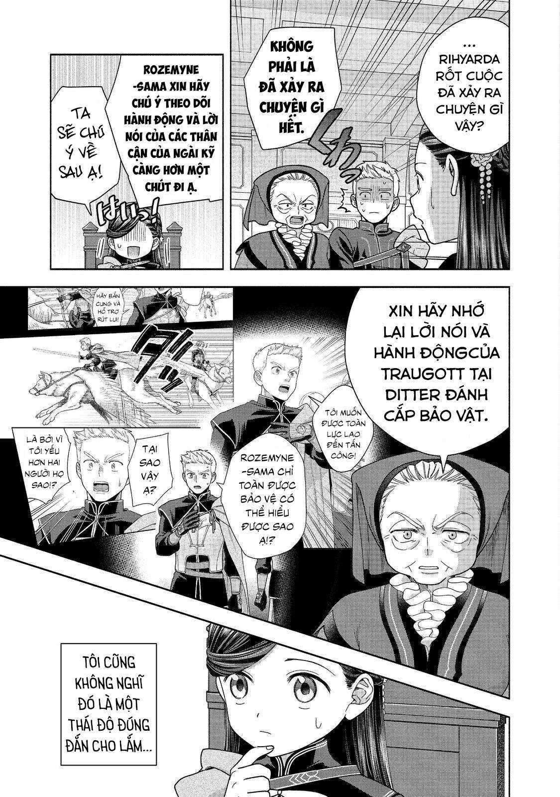Honzuki no Gekokujou: Dai 4-bu Kizoku-in no toshokan o sukutai! Chapter 33 trang 4