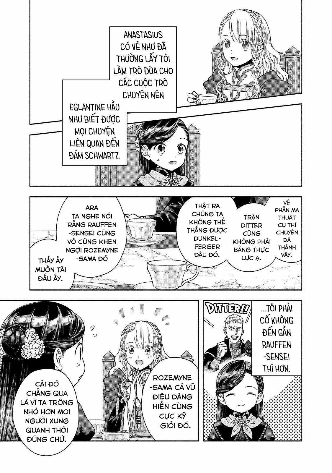 Honzuki no Gekokujou: Dai 4-bu Kizoku-in no toshokan o sukutai! Chapter 34 trang 12