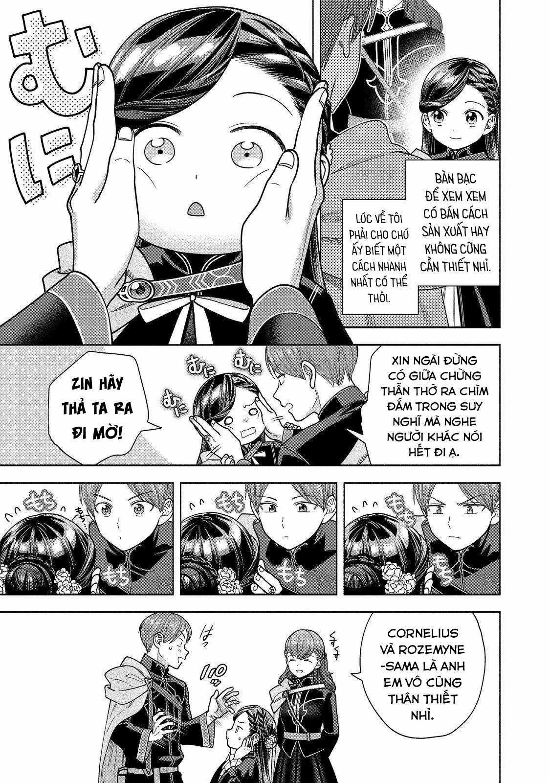 Honzuki no Gekokujou: Dai 4-bu Kizoku-in no toshokan o sukutai! Chapter 34 trang 4