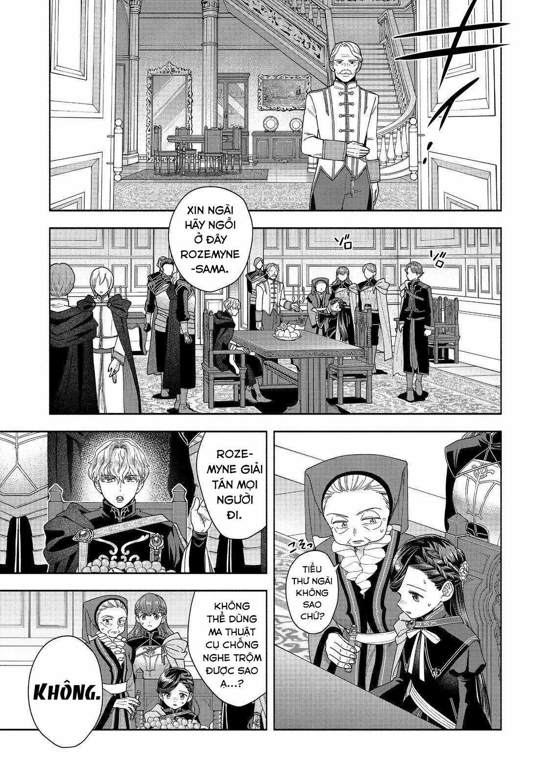 Honzuki no Gekokujou: Dai 4-bu Kizoku-in no toshokan o sukutai! Chapter 35 trang 8