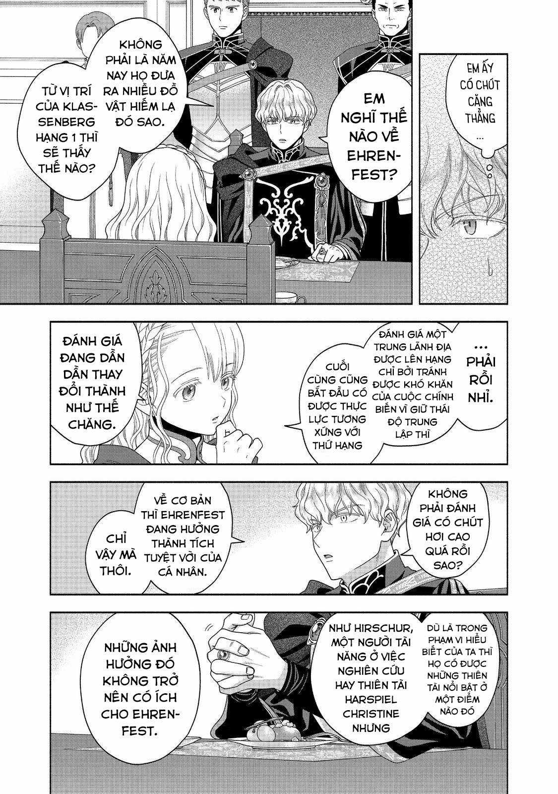 Honzuki no Gekokujou: Dai 4-bu Kizoku-in no toshokan o sukutai! Chapter 36 trang 8