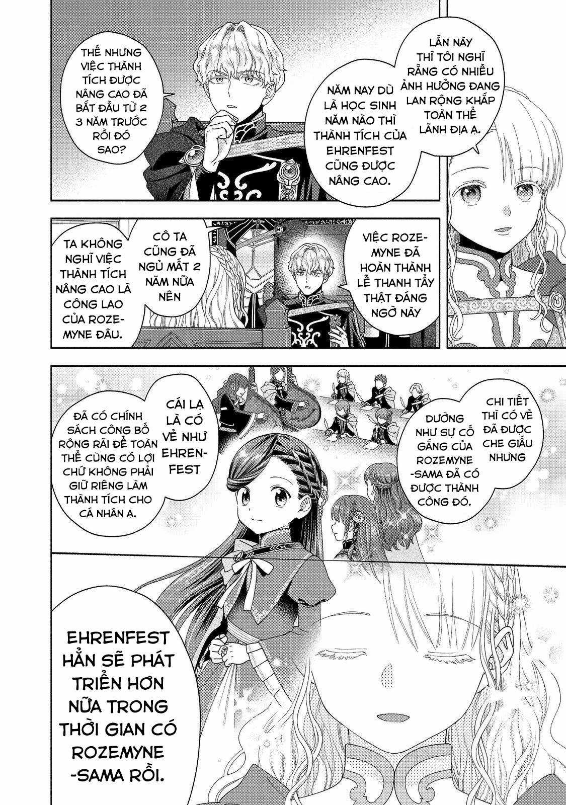 Honzuki no Gekokujou: Dai 4-bu Kizoku-in no toshokan o sukutai! Chapter 36 trang 9