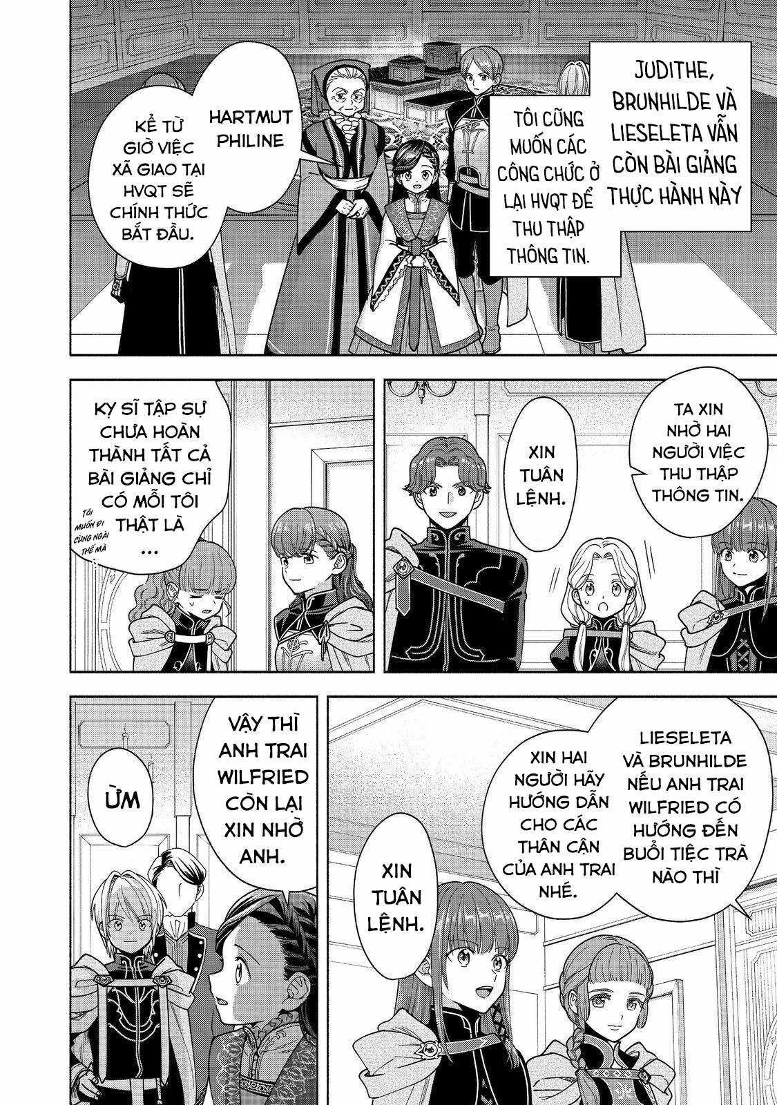 Honzuki no Gekokujou: Dai 4-bu Kizoku-in no toshokan o sukutai! Chapter 37 trang 14