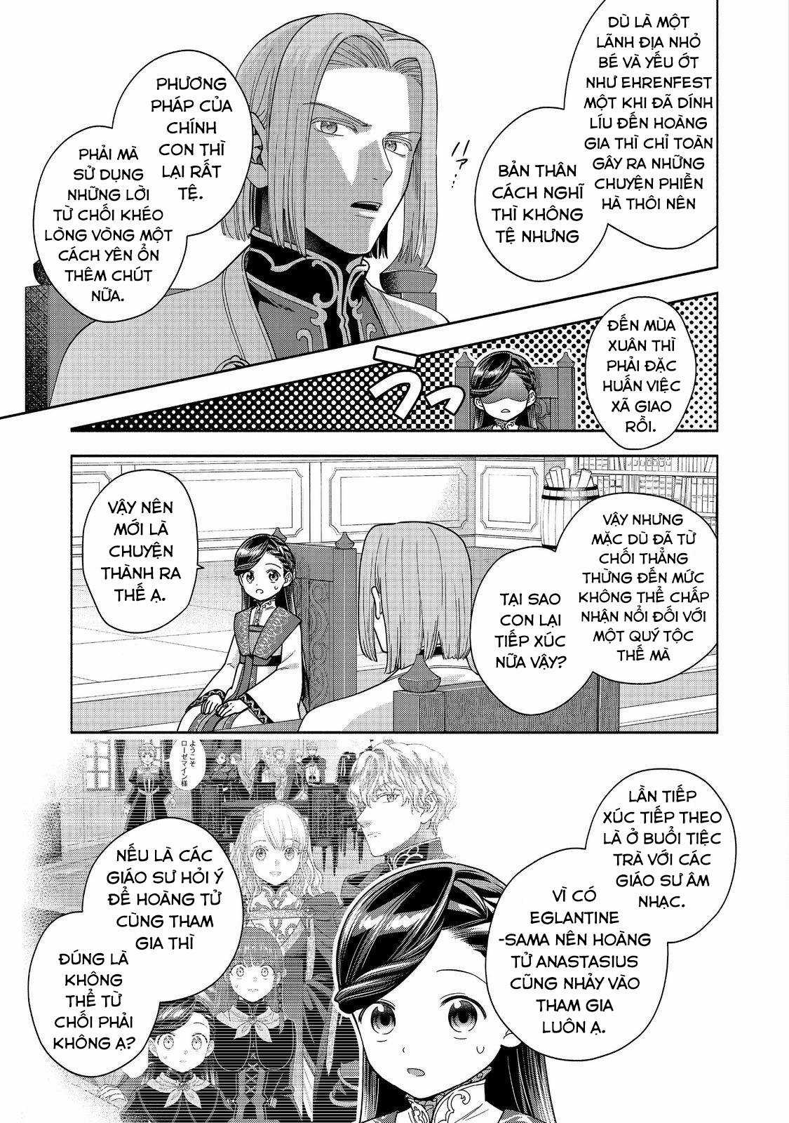 Honzuki no Gekokujou: Dai 4-bu Kizoku-in no toshokan o sukutai! Chapter 37 trang 29