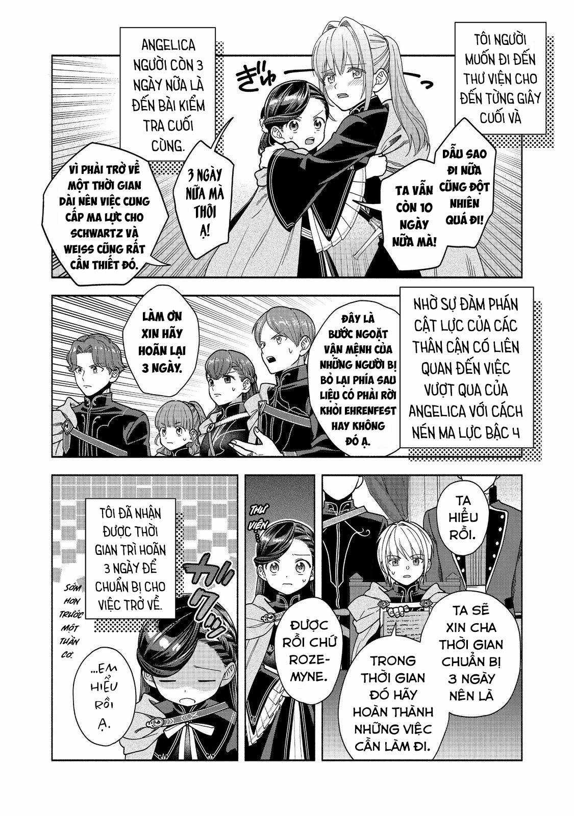 Honzuki no Gekokujou: Dai 4-bu Kizoku-in no toshokan o sukutai! Chapter 37 trang 4