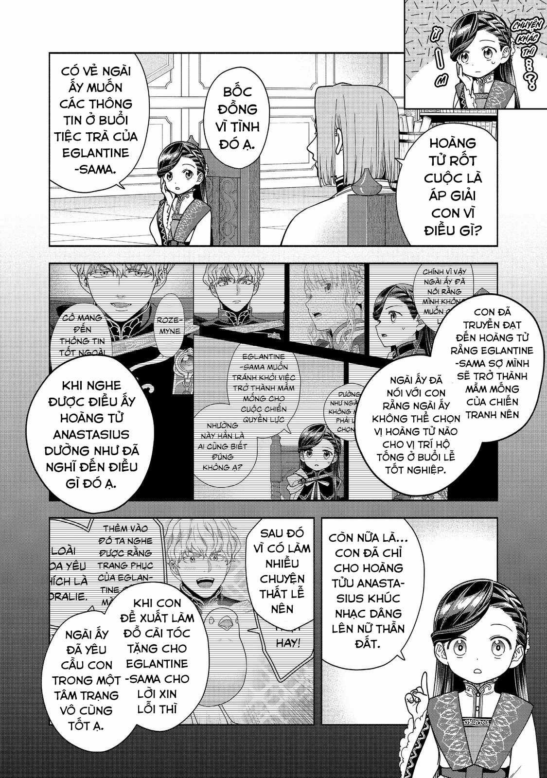 Honzuki no Gekokujou: Dai 4-bu Kizoku-in no toshokan o sukutai! Chapter 38 trang 11