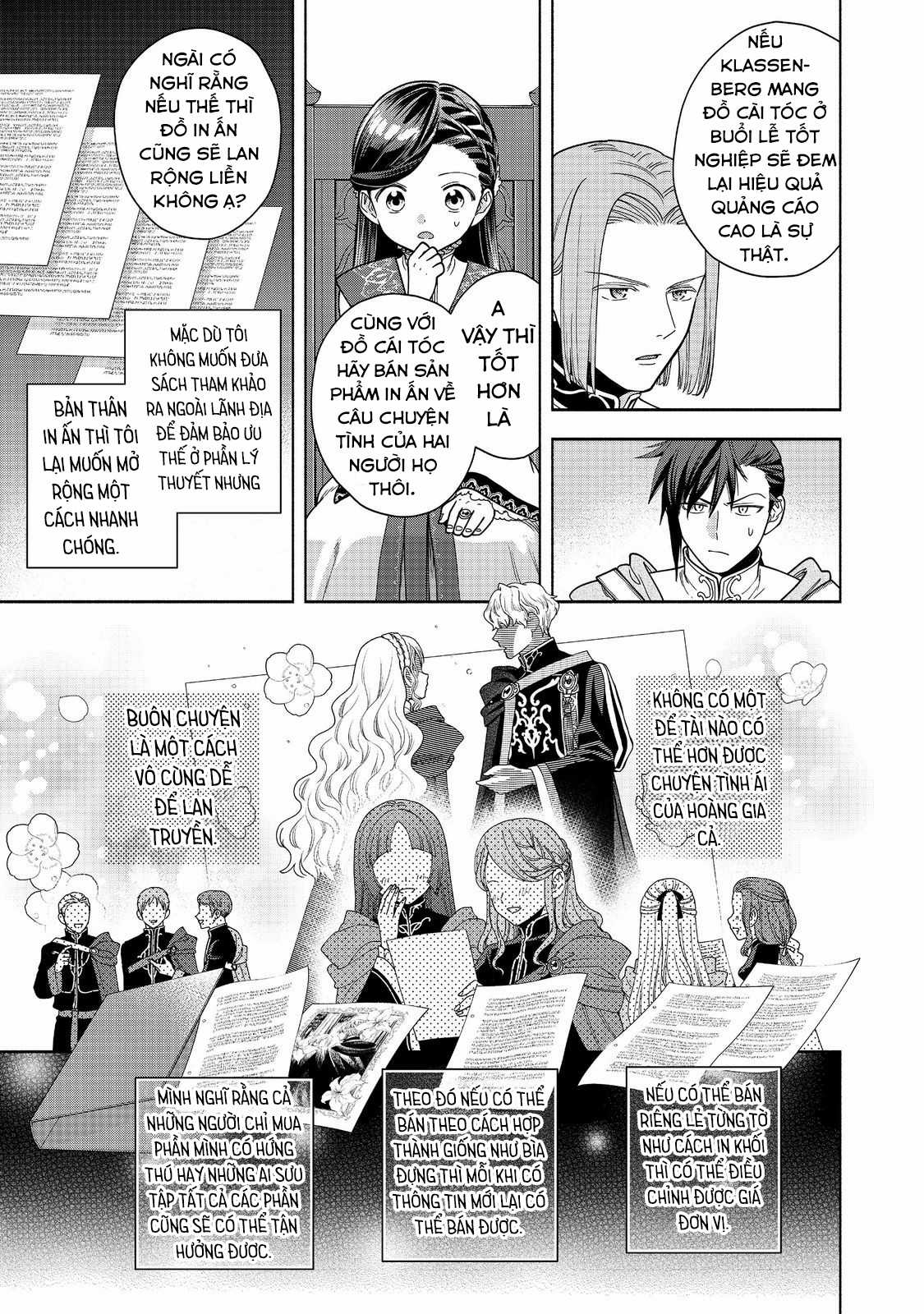 Honzuki no Gekokujou: Dai 4-bu Kizoku-in no toshokan o sukutai! Chapter 38 trang 16