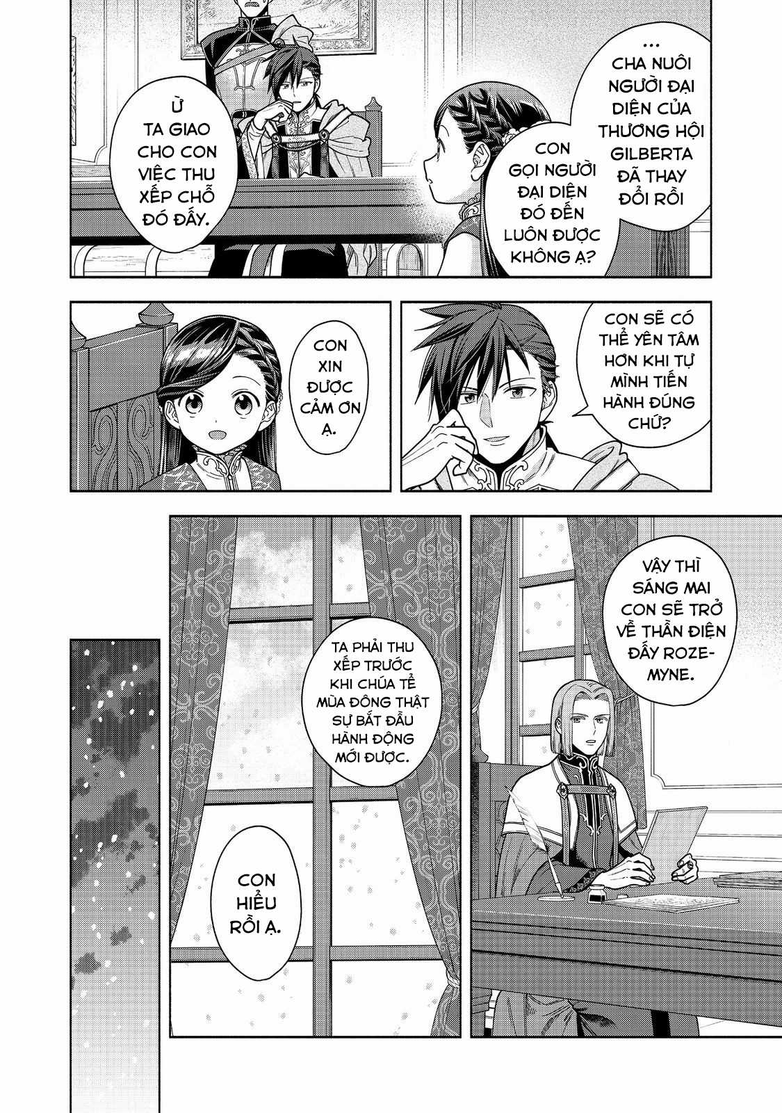 Honzuki no Gekokujou: Dai 4-bu Kizoku-in no toshokan o sukutai! Chapter 38 trang 23