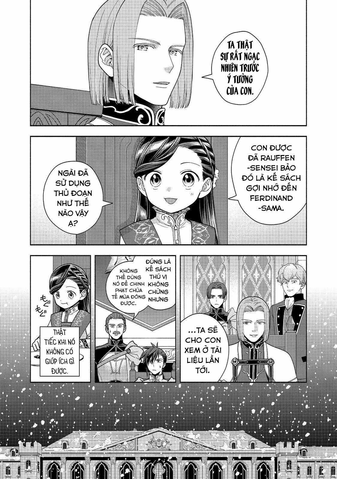 Honzuki no Gekokujou: Dai 4-bu Kizoku-in no toshokan o sukutai! Chapter 38 trang 29