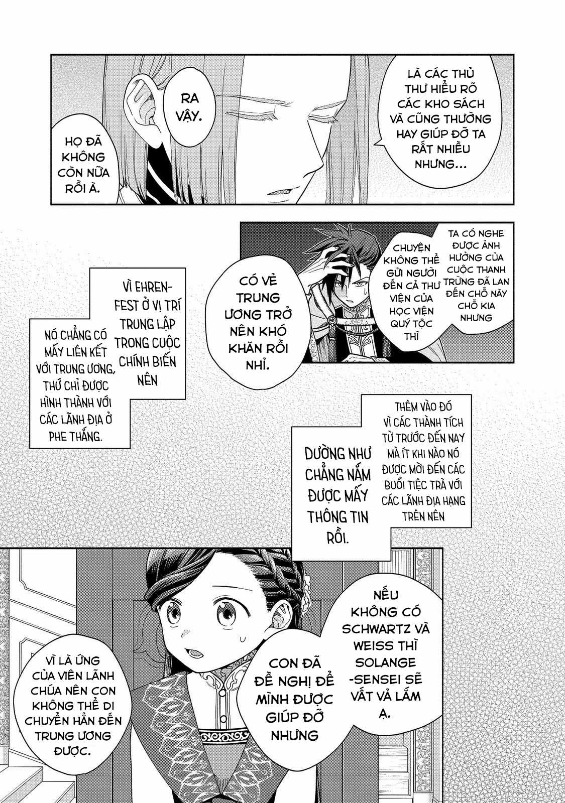 Honzuki no Gekokujou: Dai 4-bu Kizoku-in no toshokan o sukutai! Chapter 38 trang 4