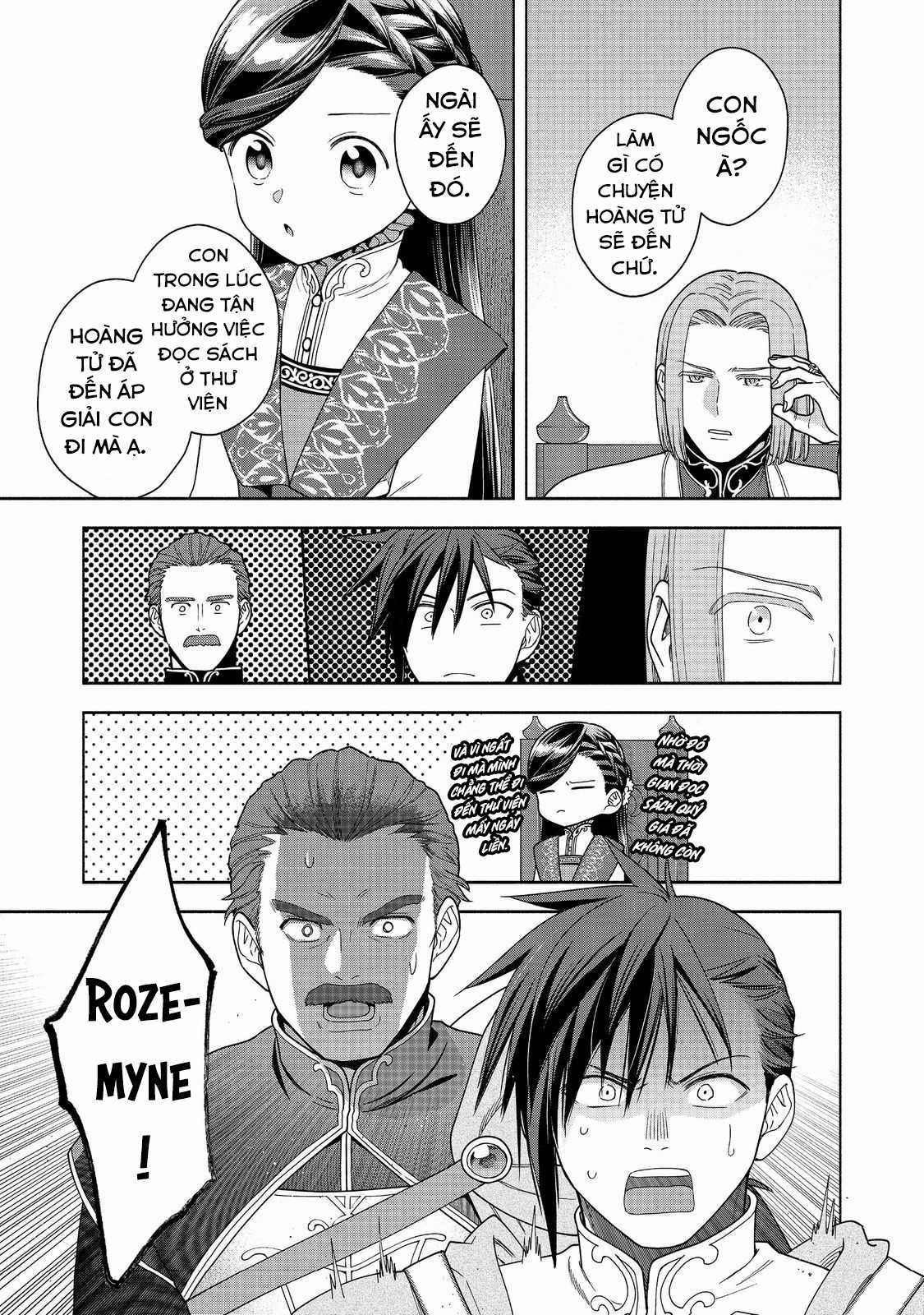 Honzuki no Gekokujou: Dai 4-bu Kizoku-in no toshokan o sukutai! Chapter 38 trang 8