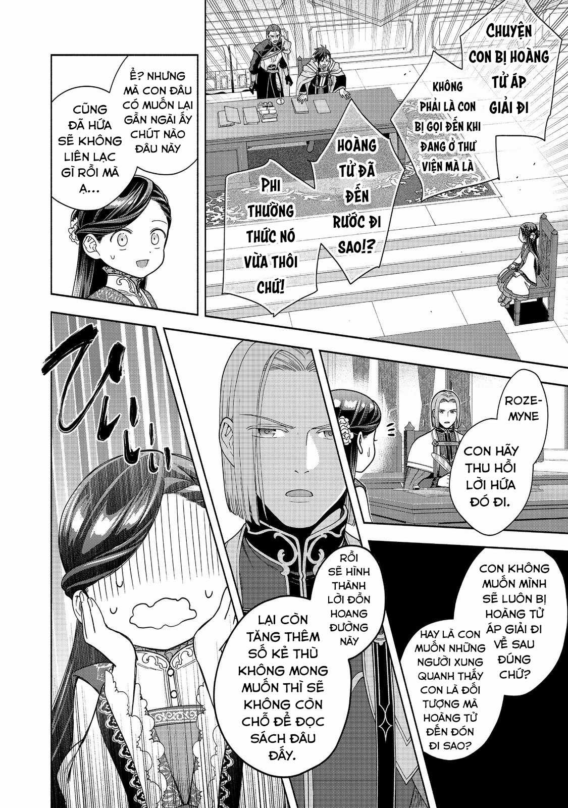 Honzuki no Gekokujou: Dai 4-bu Kizoku-in no toshokan o sukutai! Chapter 38 trang 9