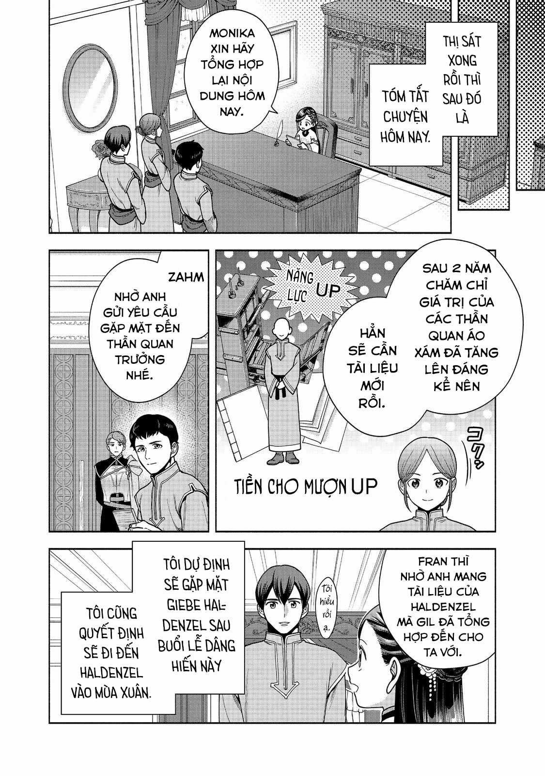 Honzuki no Gekokujou: Dai 4-bu Kizoku-in no toshokan o sukutai! Chapter 39 trang 23