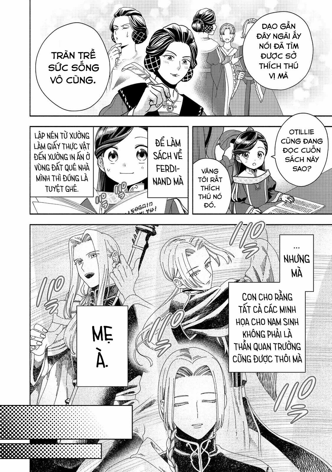 Honzuki no Gekokujou: Dai 4-bu Kizoku-in no toshokan o sukutai! Chapter 39 trang 5