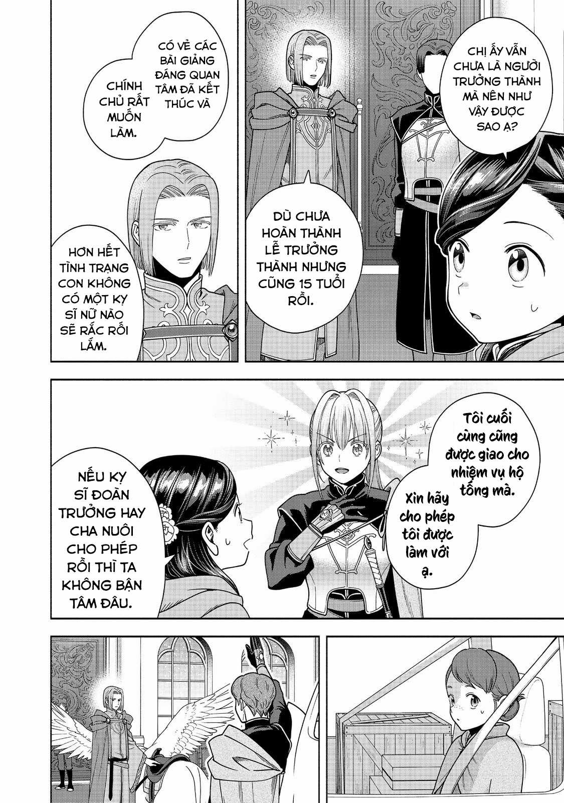 Honzuki no Gekokujou: Dai 4-bu Kizoku-in no toshokan o sukutai! Chapter 39 trang 7