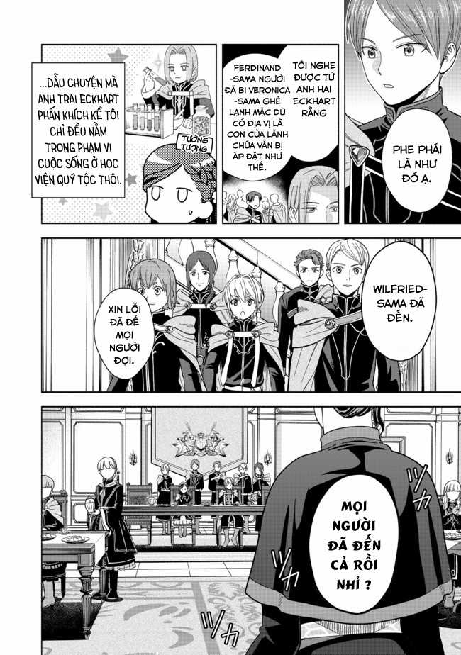 Honzuki no Gekokujou: Dai 4-bu Kizoku-in no toshokan o sukutai! Chapter 4 trang 11