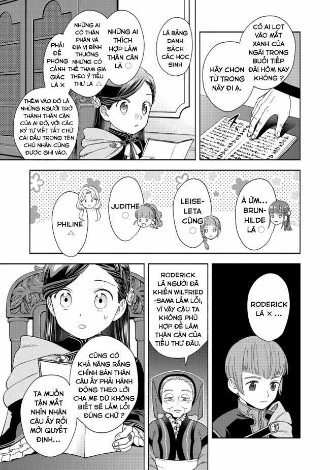 Honzuki no Gekokujou: Dai 4-bu Kizoku-in no toshokan o sukutai! Chapter 4 trang 16