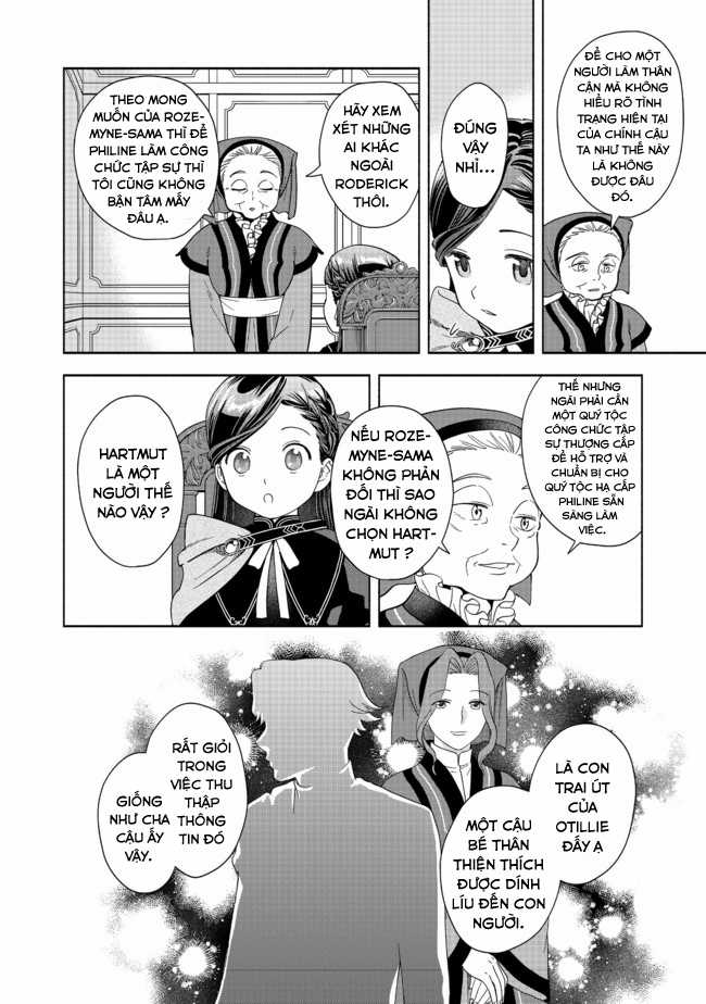 Honzuki no Gekokujou: Dai 4-bu Kizoku-in no toshokan o sukutai! Chapter 4 trang 17