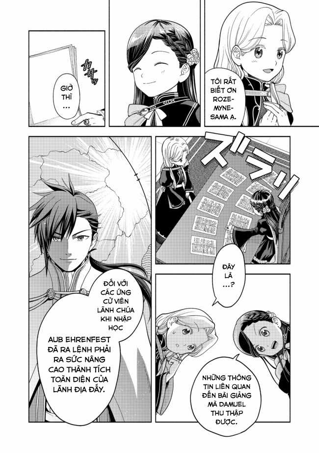 Honzuki no Gekokujou: Dai 4-bu Kizoku-in no toshokan o sukutai! Chapter 4 trang 25