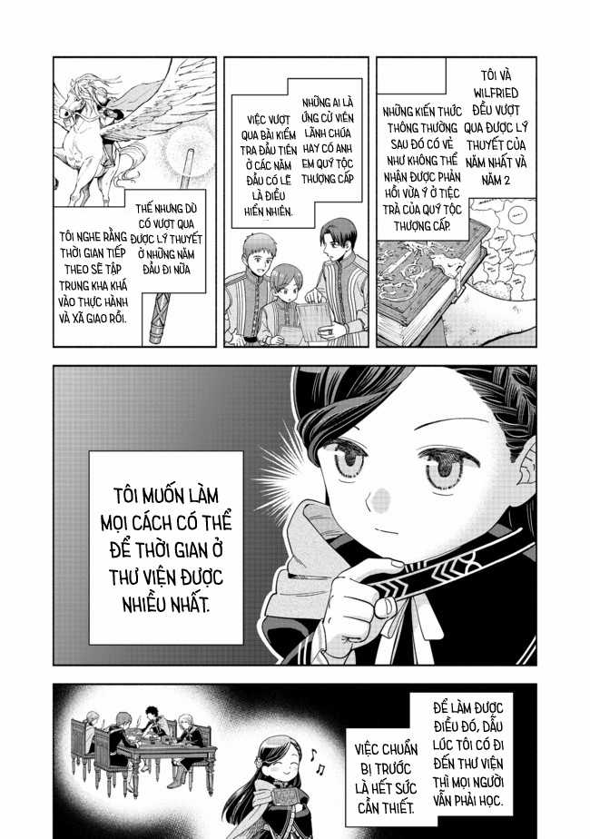 Honzuki no Gekokujou: Dai 4-bu Kizoku-in no toshokan o sukutai! Chapter 4 trang 28
