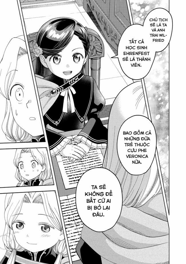 Honzuki no Gekokujou: Dai 4-bu Kizoku-in no toshokan o sukutai! Chapter 4 trang 30