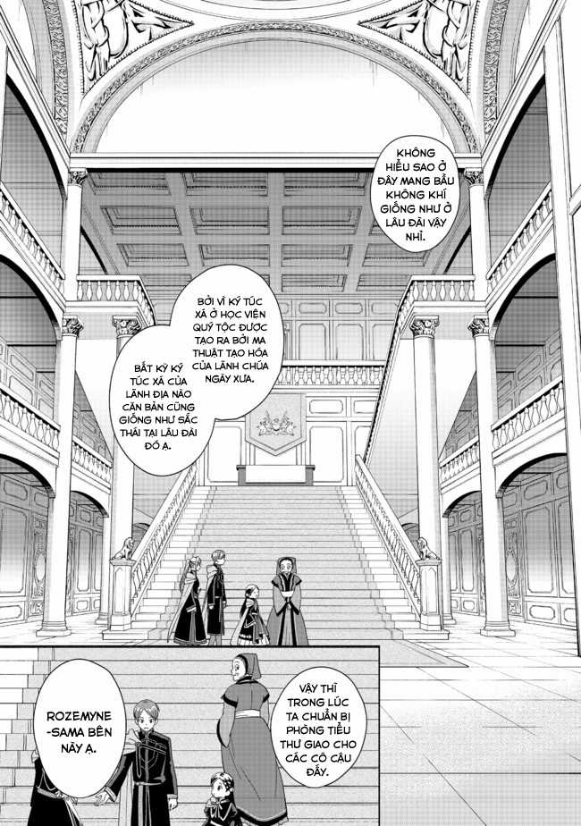 Honzuki no Gekokujou: Dai 4-bu Kizoku-in no toshokan o sukutai! Chapter 4 trang 4
