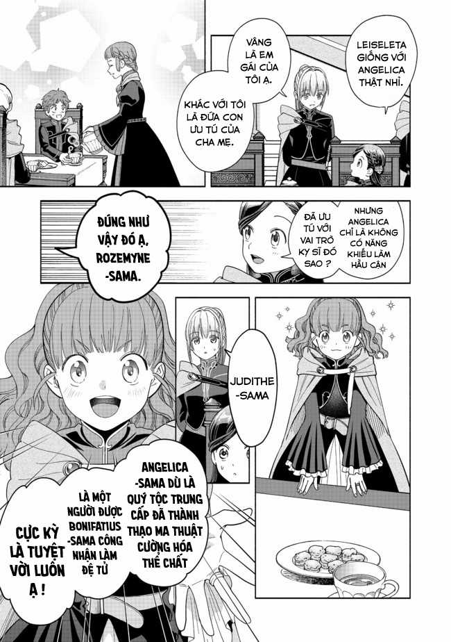 Honzuki no Gekokujou: Dai 4-bu Kizoku-in no toshokan o sukutai! Chapter 4 trang 8