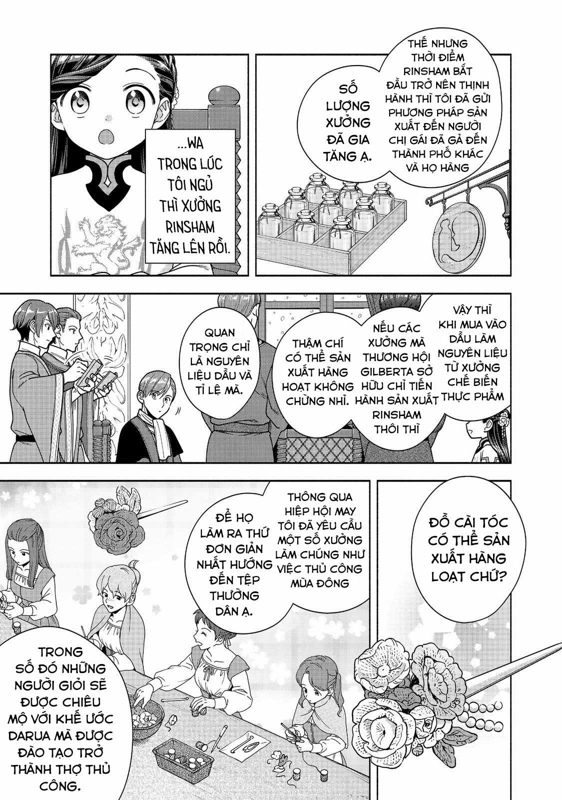 Honzuki no Gekokujou: Dai 4-bu Kizoku-in no toshokan o sukutai! Chapter 40 trang 28