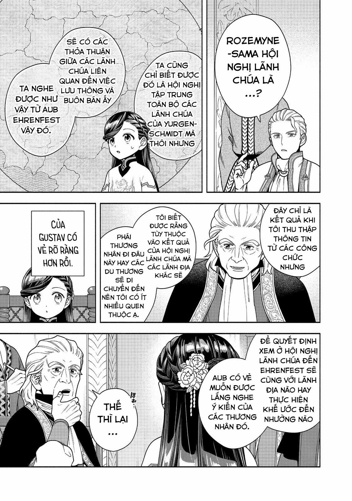 Honzuki no Gekokujou: Dai 4-bu Kizoku-in no toshokan o sukutai! Chapter 40 trang 34