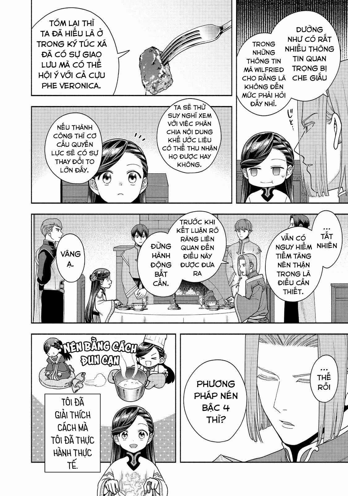 Honzuki no Gekokujou: Dai 4-bu Kizoku-in no toshokan o sukutai! Chapter 40 trang 7