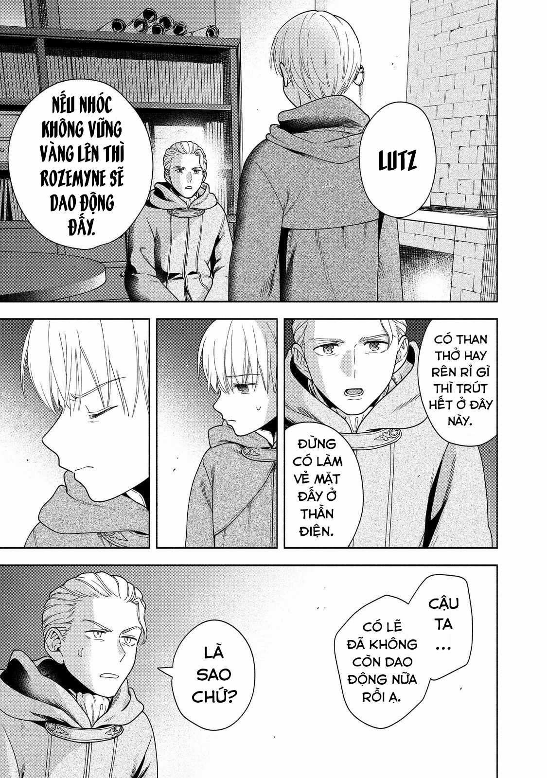 Honzuki no Gekokujou: Dai 4-bu Kizoku-in no toshokan o sukutai! Chapter 41 trang 12