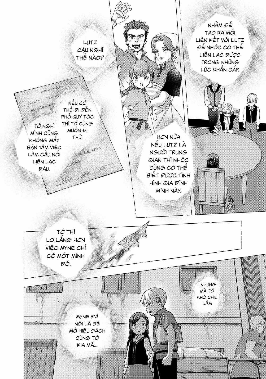 Honzuki no Gekokujou: Dai 4-bu Kizoku-in no toshokan o sukutai! Chapter 41 trang 3