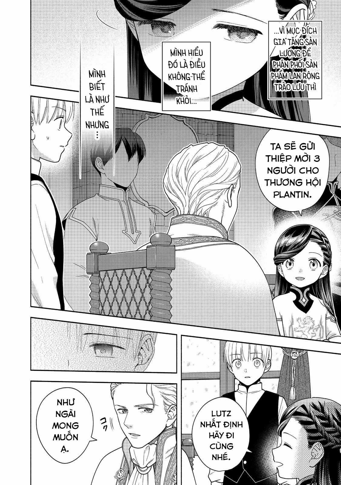 Honzuki no Gekokujou: Dai 4-bu Kizoku-in no toshokan o sukutai! Chapter 41 trang 5