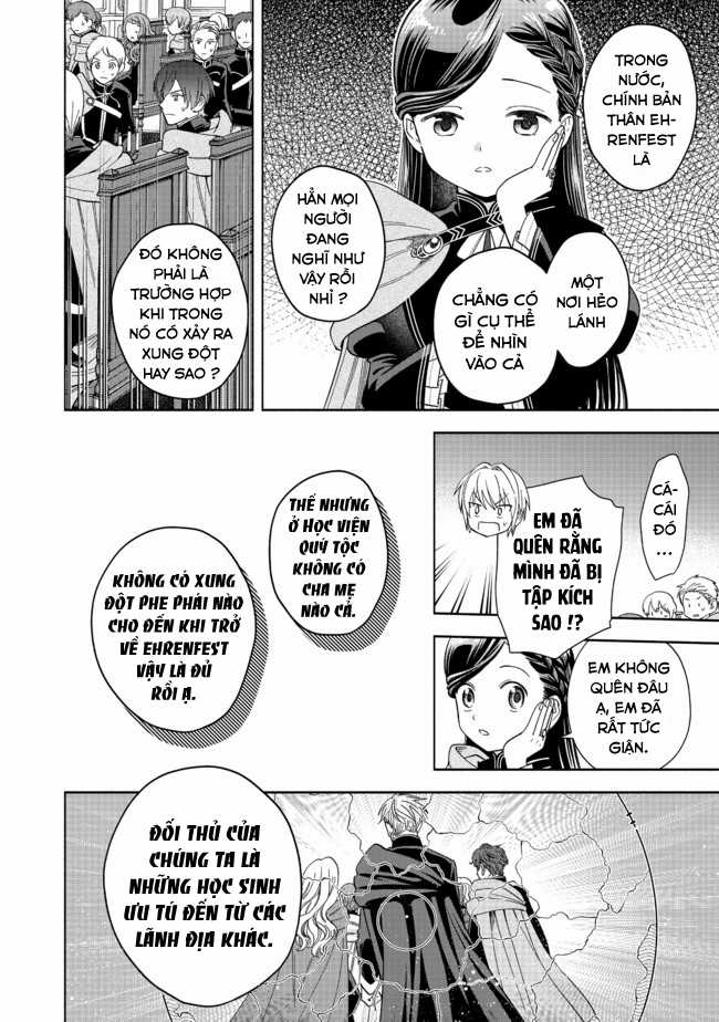 Honzuki no Gekokujou: Dai 4-bu Kizoku-in no toshokan o sukutai! Chapter 5 trang 13