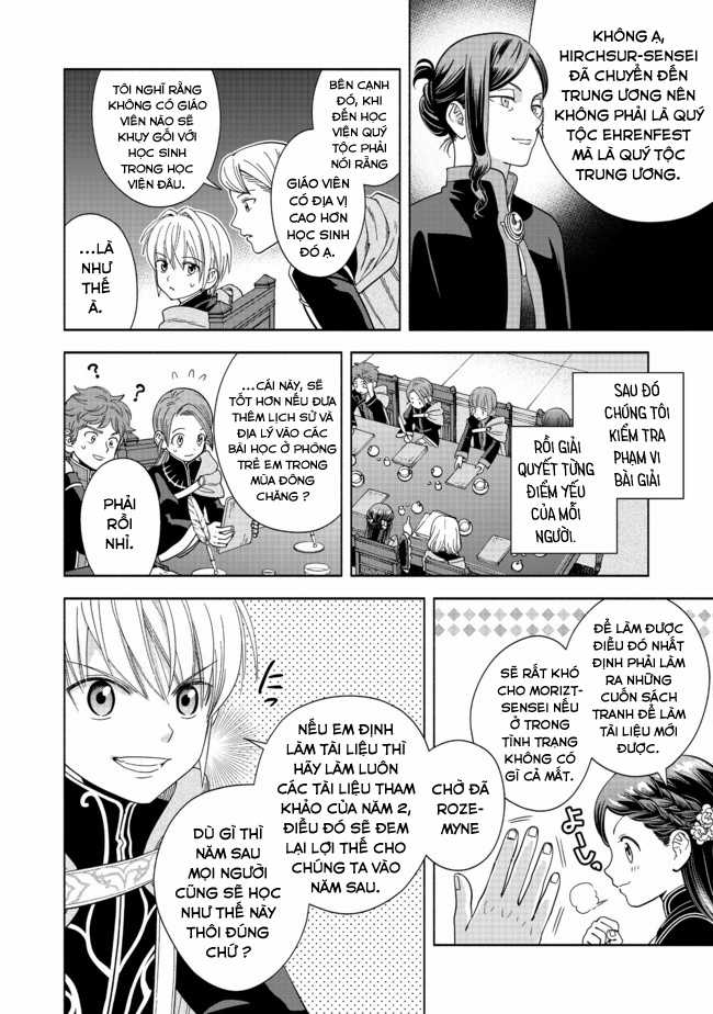 Honzuki no Gekokujou: Dai 4-bu Kizoku-in no toshokan o sukutai! Chapter 5 trang 23